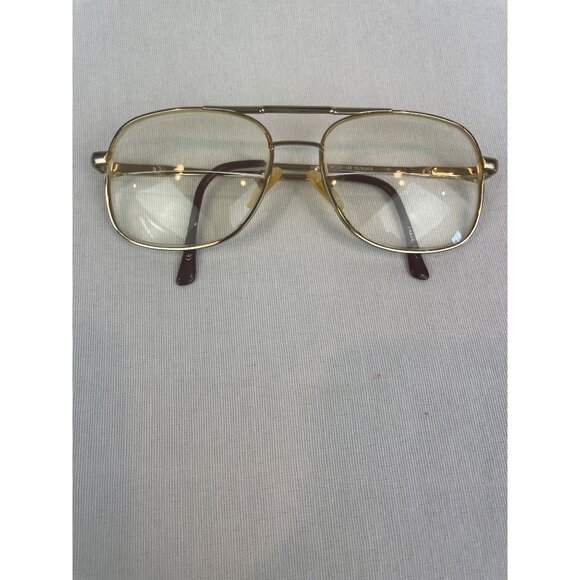 Kenmark Comfort Flex CHARLIE Eyeglass Frames Gold Wire Rim - Picture 10 of 10